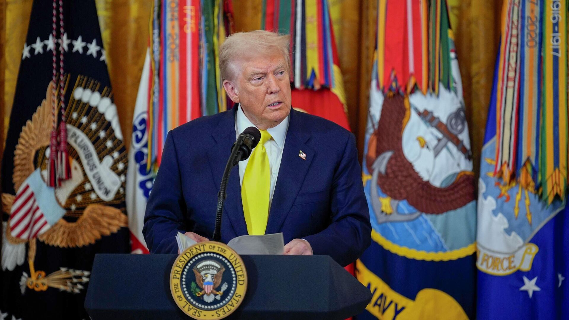 Трамп рассчитывает на трехстороннюю встречу после переговоров с Европой
